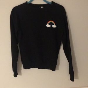 rainbow sweatshirt